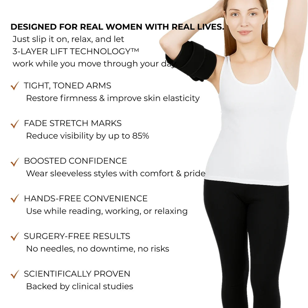 Relivon™ ARM | Red Light Therapy Wrap with 3-Layer relief Technology™