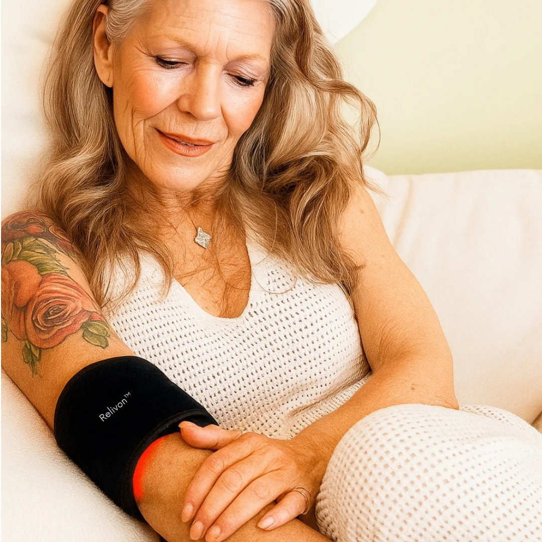 Relivon™ ARM | Red Light Therapy Wrap with 3-Layer relief Technology™