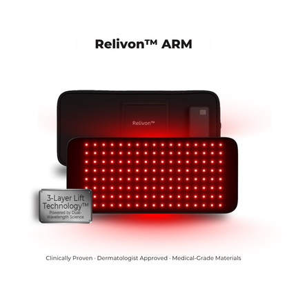 Relivon™ ARM | Red Light Therapy Wrap with 3-Layer relief Technology™