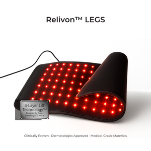 Relivon™ LEGS | Red Light Therapy Panels with 3-Layer relief Technology™